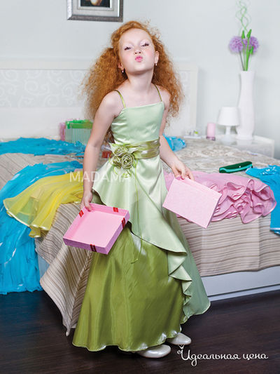 Платье Madama, цвет фисташковый