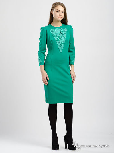 Платье Maria Rybalchenko, цвет зеленый