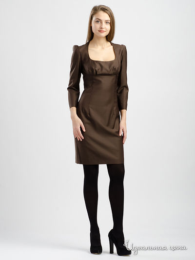 Платье Maria Rybalchenko, цвет коричневый