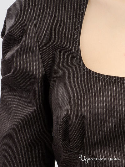 Платье Maria Rybalchenko, цвет черный, коричневый