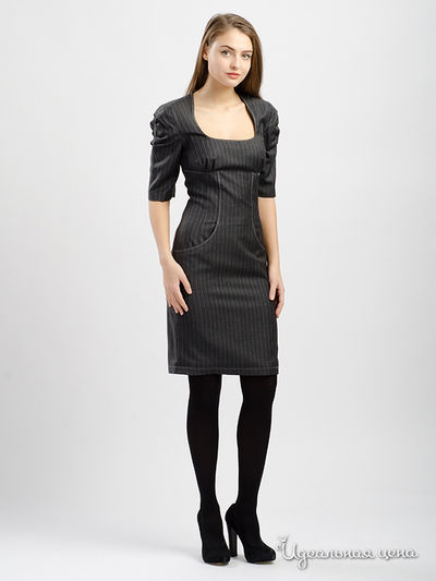 Платье Maria Rybalchenko, цвет темно-серый