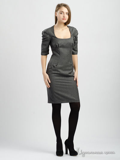 Платье Maria Rybalchenko, цвет серый