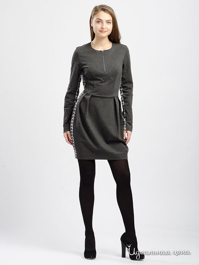 Платье Maria Rybalchenko, цвет серый