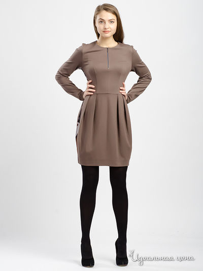 Платье Maria Rybalchenko, цвет коричневый