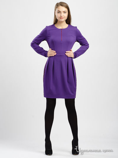 Платье Maria Rybalchenko, цвет фиолетовый