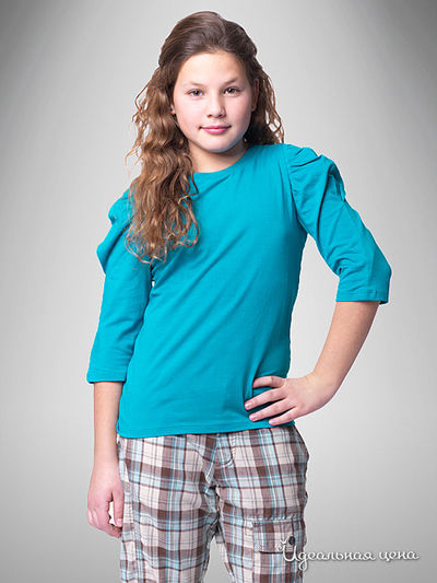 Лонгслив Million X, цвет бирюзовый