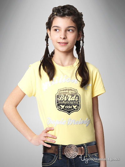 Футболка Million X, цвет светло-желтый