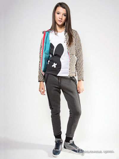 Брюки Formalab, цвет темно-серый меланж