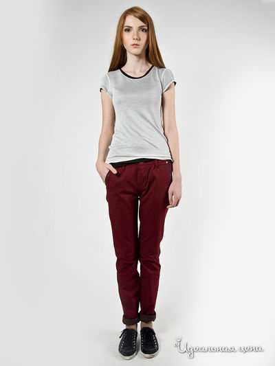 Брюки Formalab, цвет бордовый
