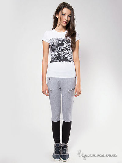 Брюки Formalab, цвет светло-серый меланж