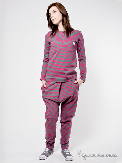 Брюки Formalab, цвет серый/розовый