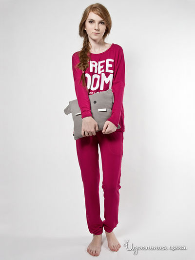 Брюки Formalab, цвет кармин