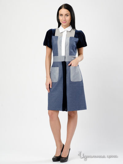 Платье Continueli, цвет синий