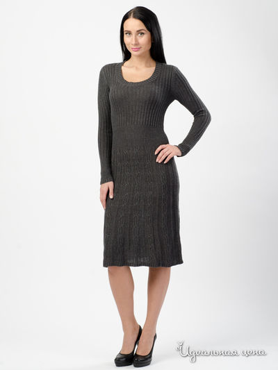 Платье Only, цвет серый