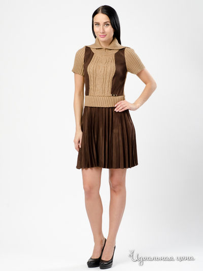 Платье Wagon, цвет Коричневый