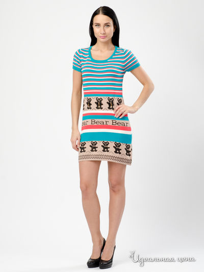 Платье S.N., цвет Зеленый