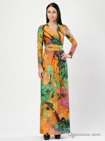 Платье Williamson, цвет оранжево-зеленый