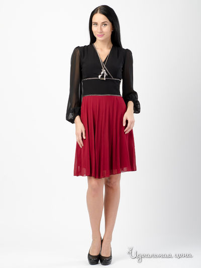 Платье Palmetto, цвет бордовый