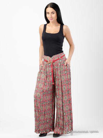 Брюки Vangeliza, цвет коралловый