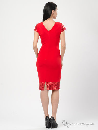 Платье Verda, цвет красный