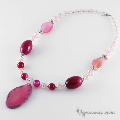 Колье Migura, цвет розовый