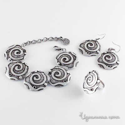 Комплект украшений Migura, цвет серебряный