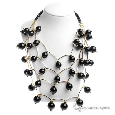 Колье Migura, цвет черный/золотой