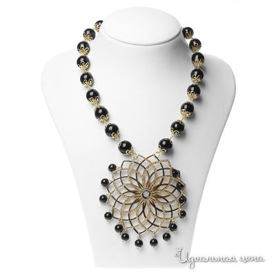 Колье Migura, цвет черный/золотой