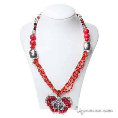 Колье Эсмеральда, цвет Красный