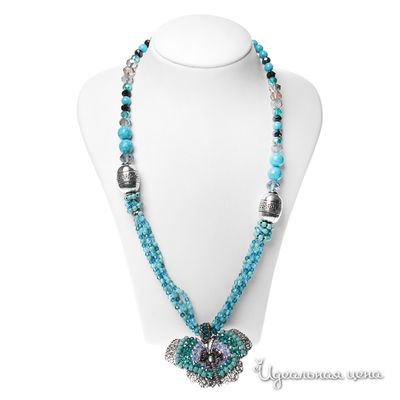 Колье Migura, цвет голубой