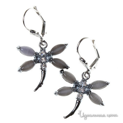 Серьги Migura, цвет серебряный