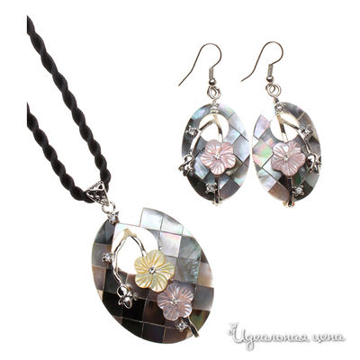 Комплект Эсмеральда, цвет серый, розовый