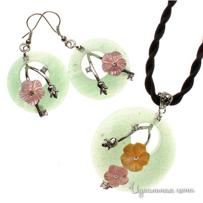 Комплект Migura, цвет зеленый, розовый