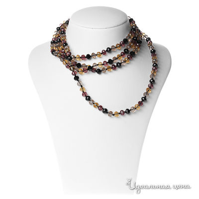 Колье Migura, цвет желтый, черный, розовый