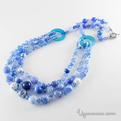 Колье Migura, цвет голубой