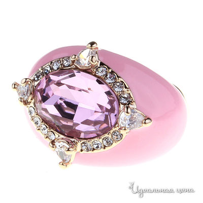 Кольцо Migura, цвет розовый