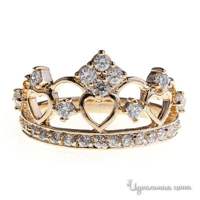 Кольцо Migura, цвет золотой