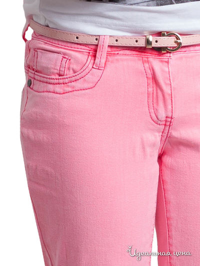 Узкие джинсы Million X для девочки, цвет розовый