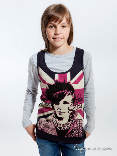 Футболка Million X, цвет серый, синий