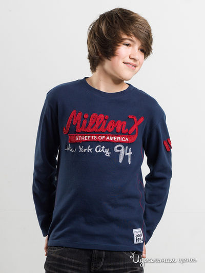 Футболка Million X, цвет темно-синий
