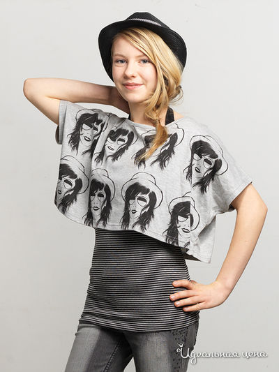 Топ Million X, цвет серый