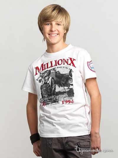 Футболка Million X, цвет экрю