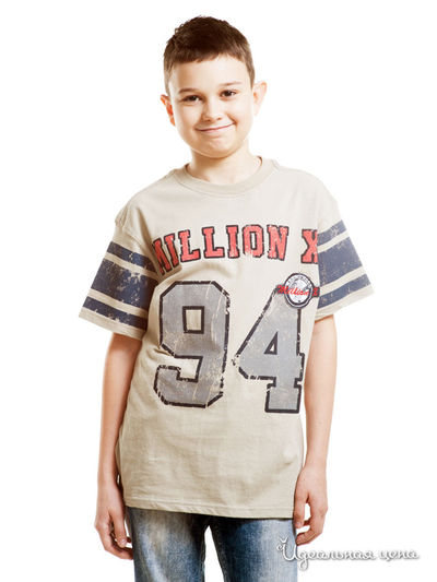 Футболка Million X, цвет бежевый