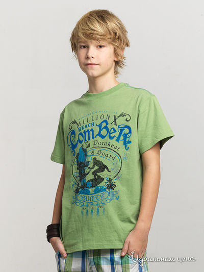 Футболка Million X, цвет зеленый