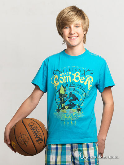 Футболка Million X, цвет бирюзовый