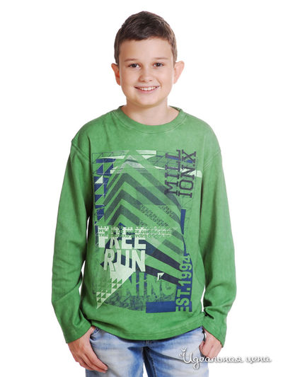 Лонгслив Million X, цвет Зеленый