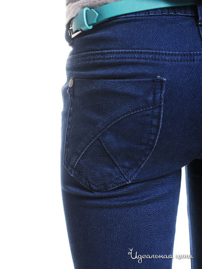 Узкие джинсы Million X для девочки, цвет темно-синий