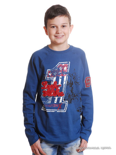 Лонгслив Million X, цвет синий