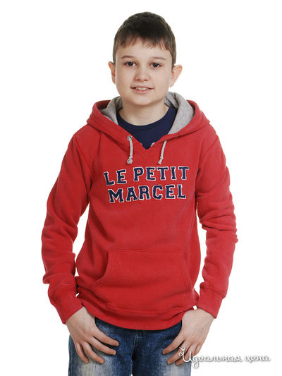 Толстовка Le Petit Marcel для мальчика, цвет красный