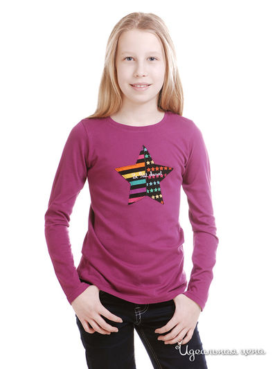 Футболка Little Marcel, цвет сливовый